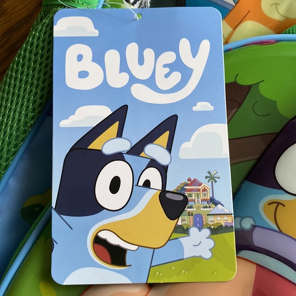 Bluey Backpack,  Lunch Bag Set - Picture 3 of 10